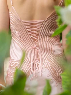 100% Seide Neglige SOIE FANTAISIE uni Marjolaine