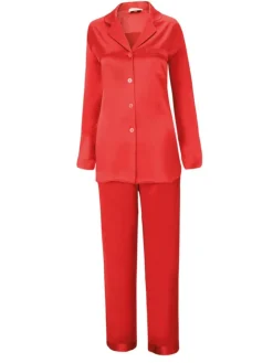 100% Seide Pyjama KLASSIK SATIN von Eva B. Bitzer