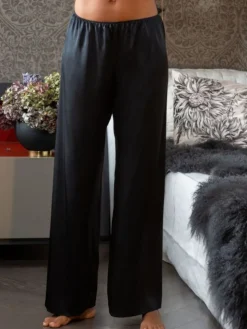 100% Seide PYJAMAHOSE Soie Unie für Damen Marjolaine