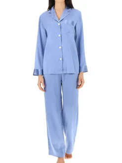 100% Seide Schlafanzug CLASSICO von Luna di Seta
