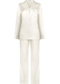 100% Seide Schlafanzug CLASSICO von Luna di Seta