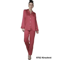 100% Seide Schlafanzug CLASSICO von Luna di Seta