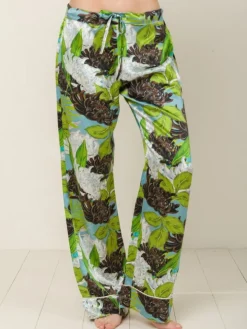 100% Seide Schlafanzug Elisabetha in VERONA GARDEN von Radice