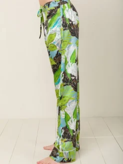 100% Seide Schlafanzug Elisabetha in VERONA GARDEN von Radice