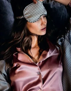 100% Seide Schlafanzug SILK SOUL altrosé von Luna di Seta