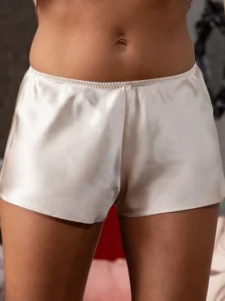 100% Seide SHORTS Soie Unie uni von Marjolaine