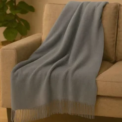 100% Seide Sofaplaid EXQUISIT von Seidenwolke