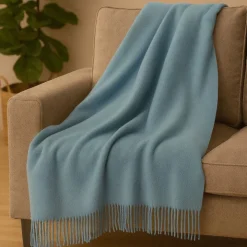 100% Seide Sofaplaid EXQUISIT verschiedene Farben von Seidenwolke