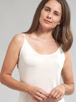 100% Seide SPAGHETTI TOP transparent von Kokon Zwo