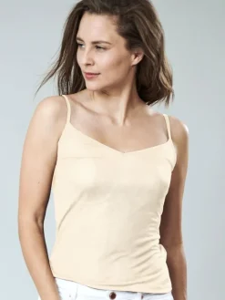 100% Seide SPAGHETTI TOP viele Farben von Kokon Zwo