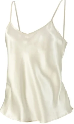 100% Seide Spaghetti-Top LONDON von Nightdreams