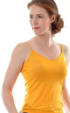 100% Seide SPAGHETTI-TOP von Alkena