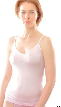 100% Seide SPAGHETTI-TOP von Alkena