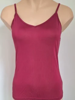 100% Seide SPAGHETTI-TOP zart von Alkena