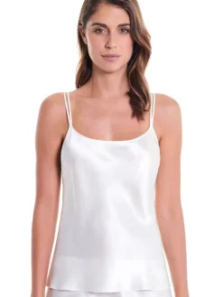 100% Seide Trägertop CLASSICO No. 2 exclusiv von Luna di Seta