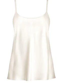 100% Seide Trägertop CLASSICO No. 2 uni von Luna di Seta