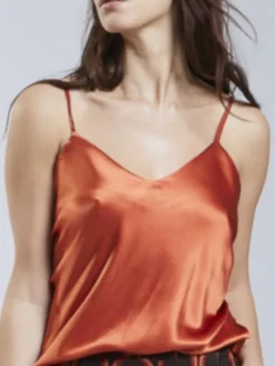 100% Seide Trägertop KLASSIK SATIN von Eva B. Bitzer