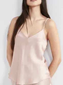 100% Seide Trägertop KLASSIK SATIN von Eva B. Bitzer