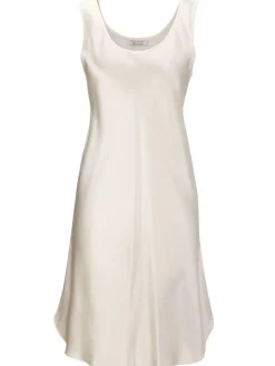 100% Seide Träger-Unterkleid KLASSIK SATIN von Eva B. Bitzer