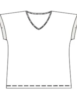 100% Seide T-Shirt AJOUR von Kokon Zwo