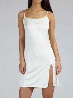 100% Seide Unterkleid MOYENNE Wirkseide glatt von Gattina