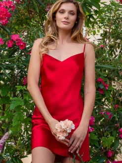 100% Seide Unterkleid SOIE ODA kurz von Marjolaine