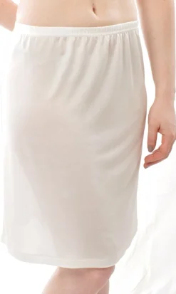 100% Seide UNTERROCK KURZ uni von Alkena