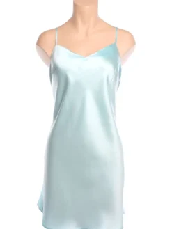 100% Seidennachthemd GLYCINE uni von Marjolaine