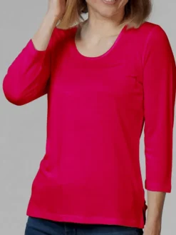 3/4-Arm Shirt CINDA von Kokon Zwo mit Seide und Leinen