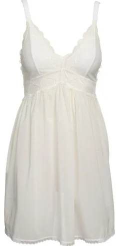 Baby-Doll SKYLARK Seide und Spitze weiß Mimi Holliday