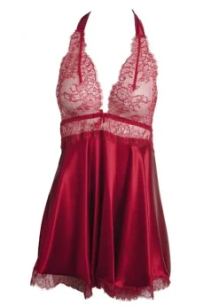 Baby-Doll TIFFANY von Sally Jones rot mit Seide