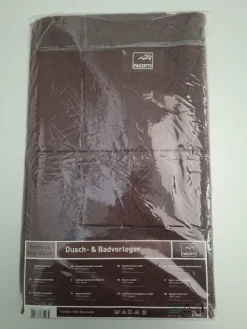 Badvorleger Baumwolle Frottee schokobraun ca. 60x100 cm von Facotti