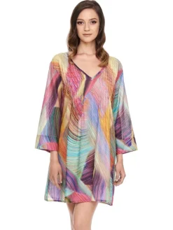 Baumwolle Batist Tunika JETTE bunt von Gattina