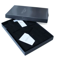 Baumwollsatin Herren Luxus-Schlafanzug KAI STREIFEN von Novila