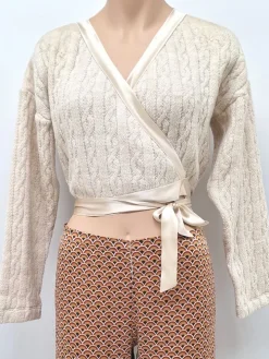 Bettjacke LAMELLA von Cotton Club mit Seide und Wolle