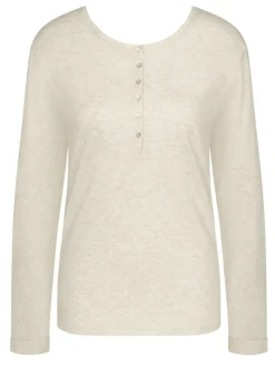 Bio-Baumwolle Langarm Shirt LOUNGE ME COTTON Triumph