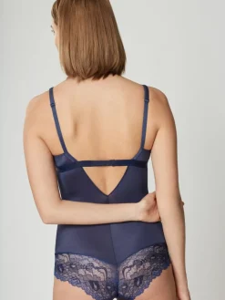 Body SHADE mit Spitze uni von Maison Lejaby