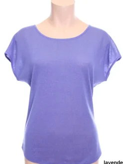 Bourette Seidenmix Sommer T-SHIRT luftig von Alkena