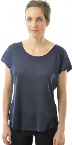 Bourette Seidenmix Sommer T-SHIRT luftig von Alkena
