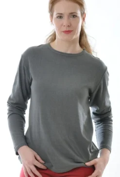 Bourette-Seide LANGARM SHIRT Alkena