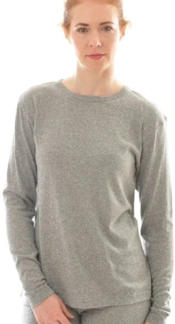 Bourette-Seide LANGARM SHIRT Alkena