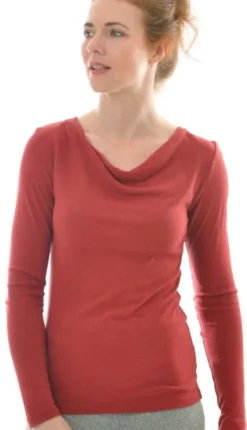 Bouretteseide WASSERFALL SHIRT von Alkena