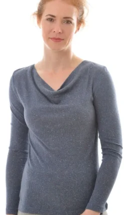 Bouretteseide WASSERFALL SHIRT von Alkena