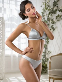 Brasiliana Slip mit Seide VITALE uni Cotton Club Seta Superior