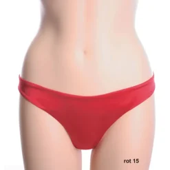 Brasiliana Slip mit Seide VITALE glatt von Cotton Club Seta Superior