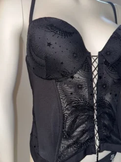 Corsage SINUS in schwarz von RCrescentini