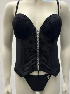 Corsage SINUS in schwarz von RCrescentini