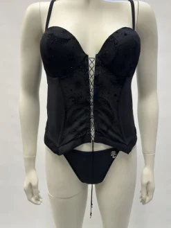 Corsage SINUS in schwarz von RCrescentini