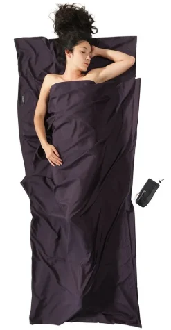 Dünner Schlafsack mit Seide TRAVEL SHEET Thermolite Silk von Cocoon®