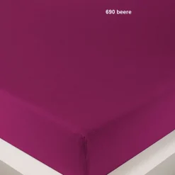 Edel-Jersey Spannbettlaken SAMTWEICH von bellana mit Lyocell